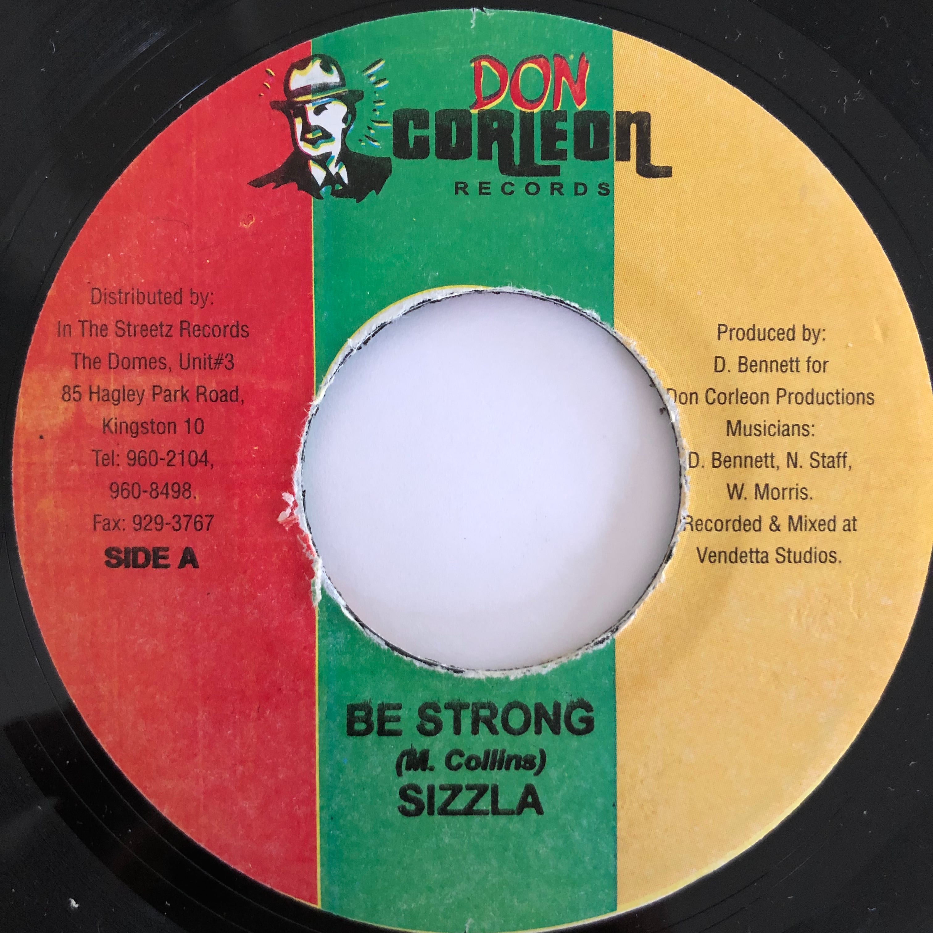 Sizzla（シズラ） - Be Strong【7-20032】