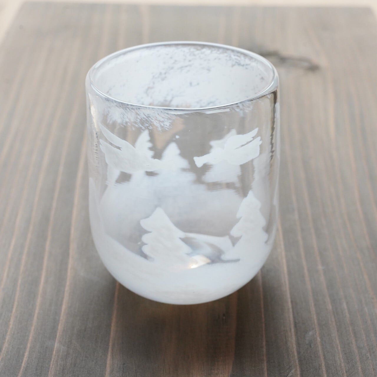 【真野美千代】フリーカップ 冬景色 大 7-B