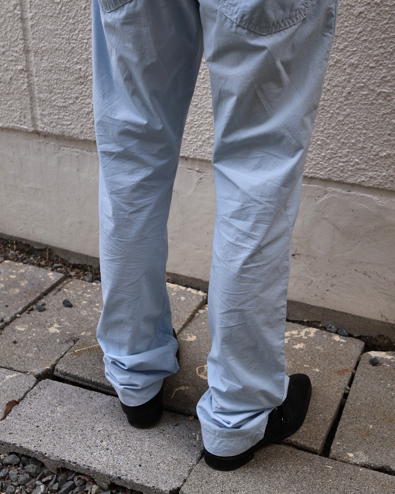 【DOLCE&GABBANA】coloring slim fit trousers