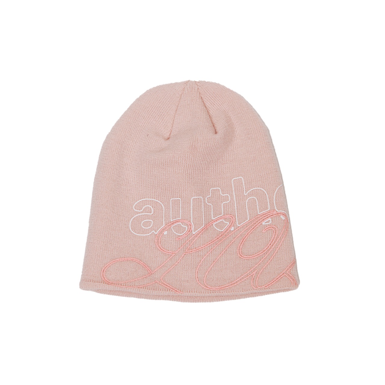 authentic love beanie -babypink-