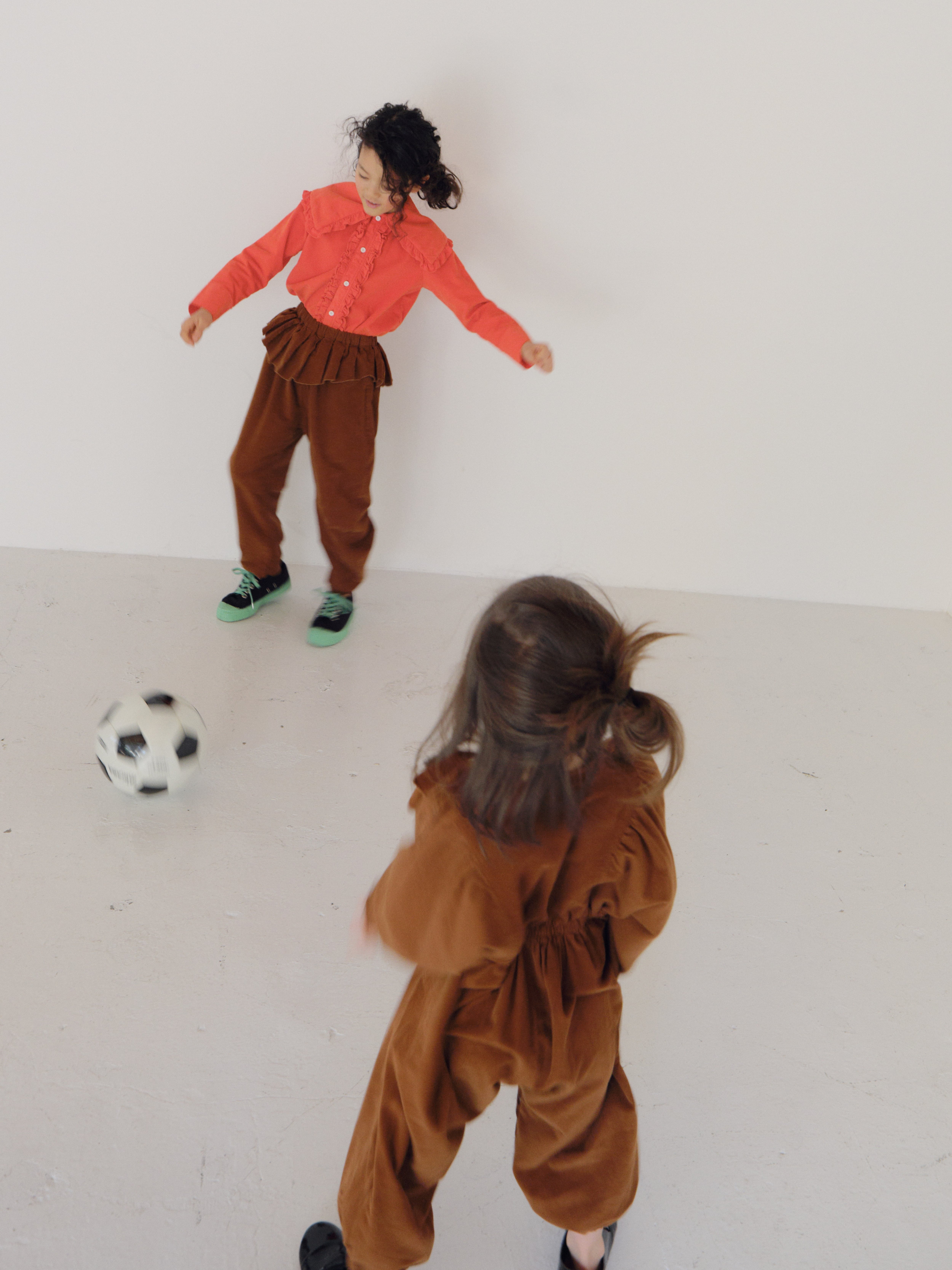 26AW】folkmade(フォークメイド)Noble Jumpsuit CHESTNUT(90/100/110