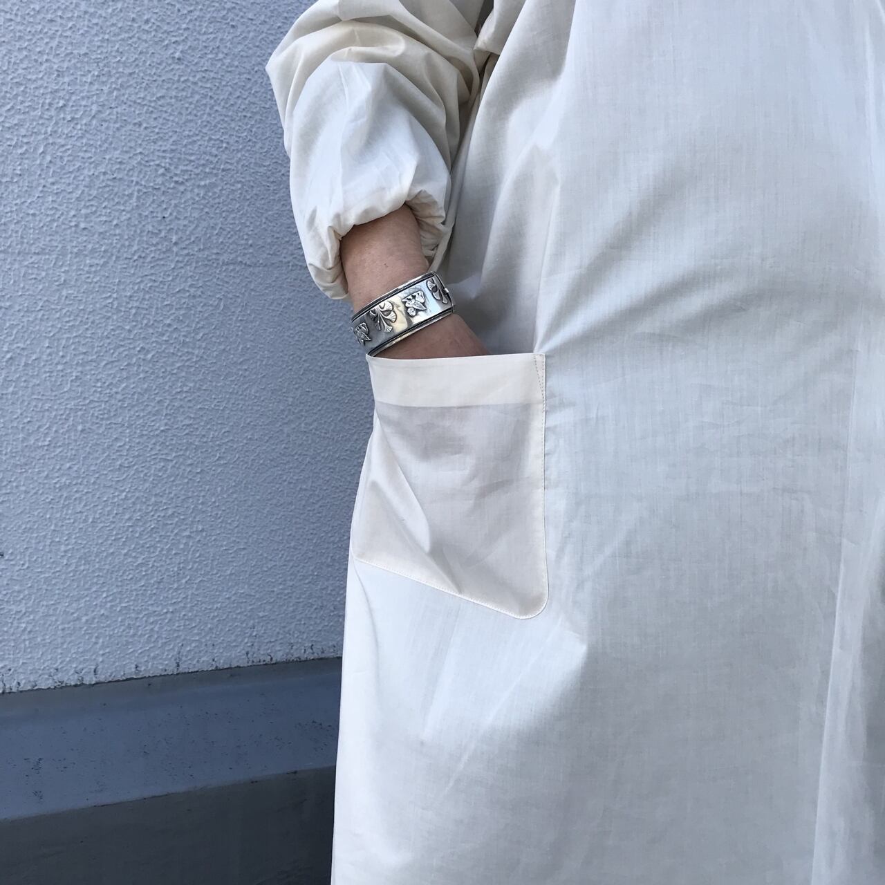 KAPPOU-GI / LIBERTY Solid (Cornish Cream) | エプロン商会