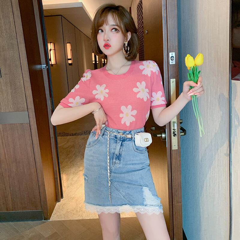 レースチェーン ウェストスカート ステッチ MIUCO35352449234