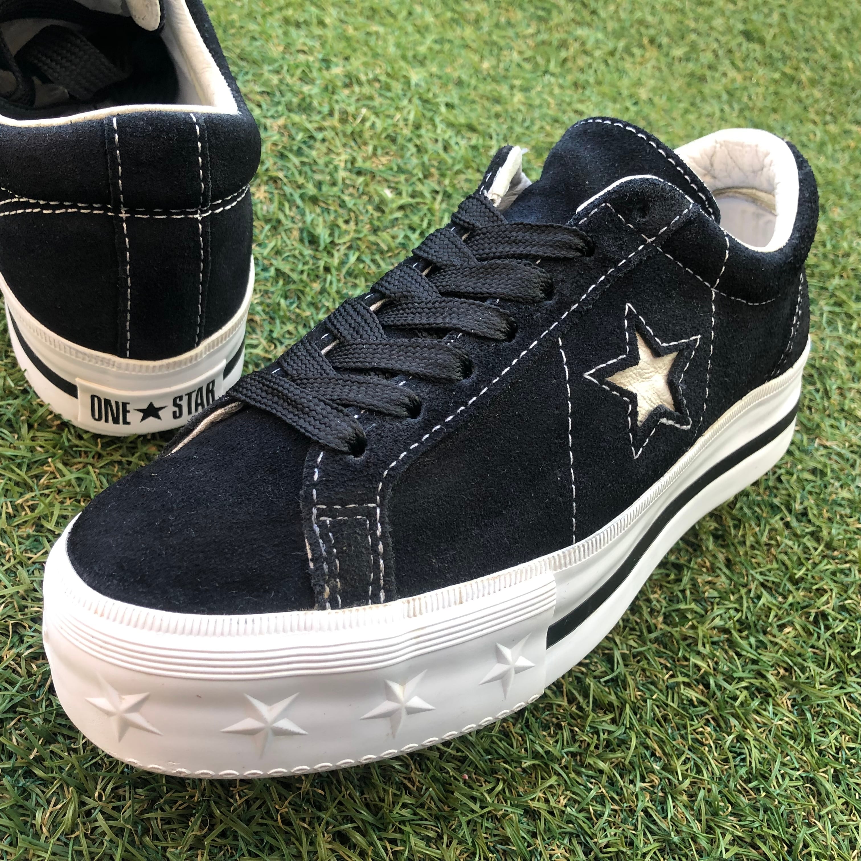 CONVERSE ワンスター 黒 26㎝ /コンバースオールスタープロレザー