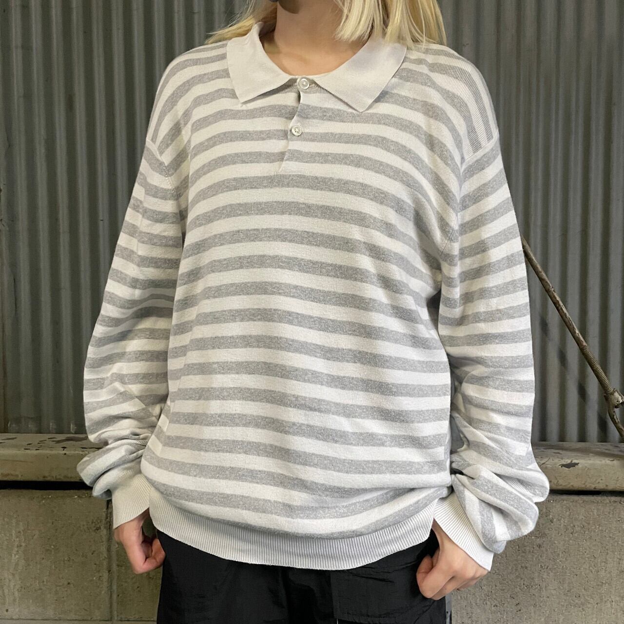 Polo Ralph Lauren ポロ ラルフローレン ボーダー 長袖ニット 