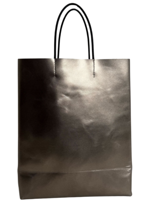 Paper Bag Leather -Metallic Style-