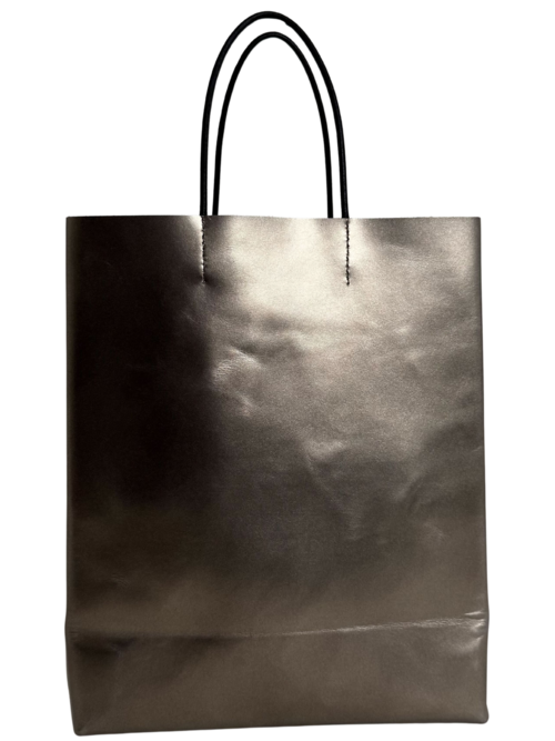 Paper Bag Leather -Metallic Style-