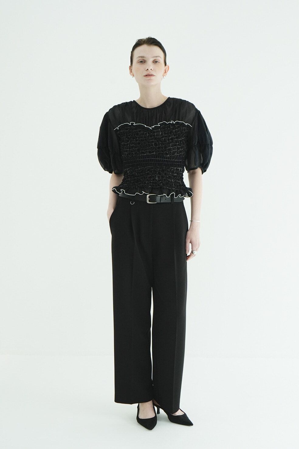 CLANE 2WAY TUCK STRAIGHT PANTS | FLICKA ASHIYA