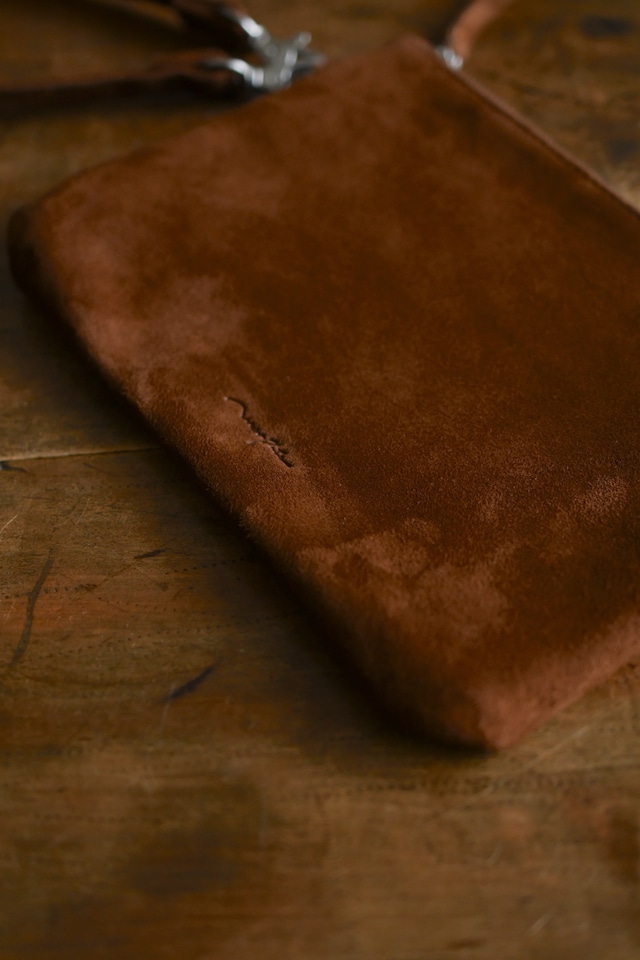 Morphée / POUCH (OIL SUEDE BROWN)