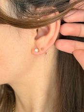 SS ドットパールピアス