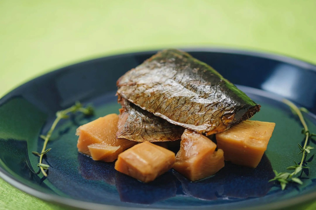 にしんと筍の炊き合わせ 北海道にしんと国産たけのこ