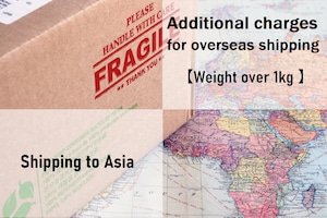 EMS 送料の追加代金(アジア) / The additional shipping charge for Asia