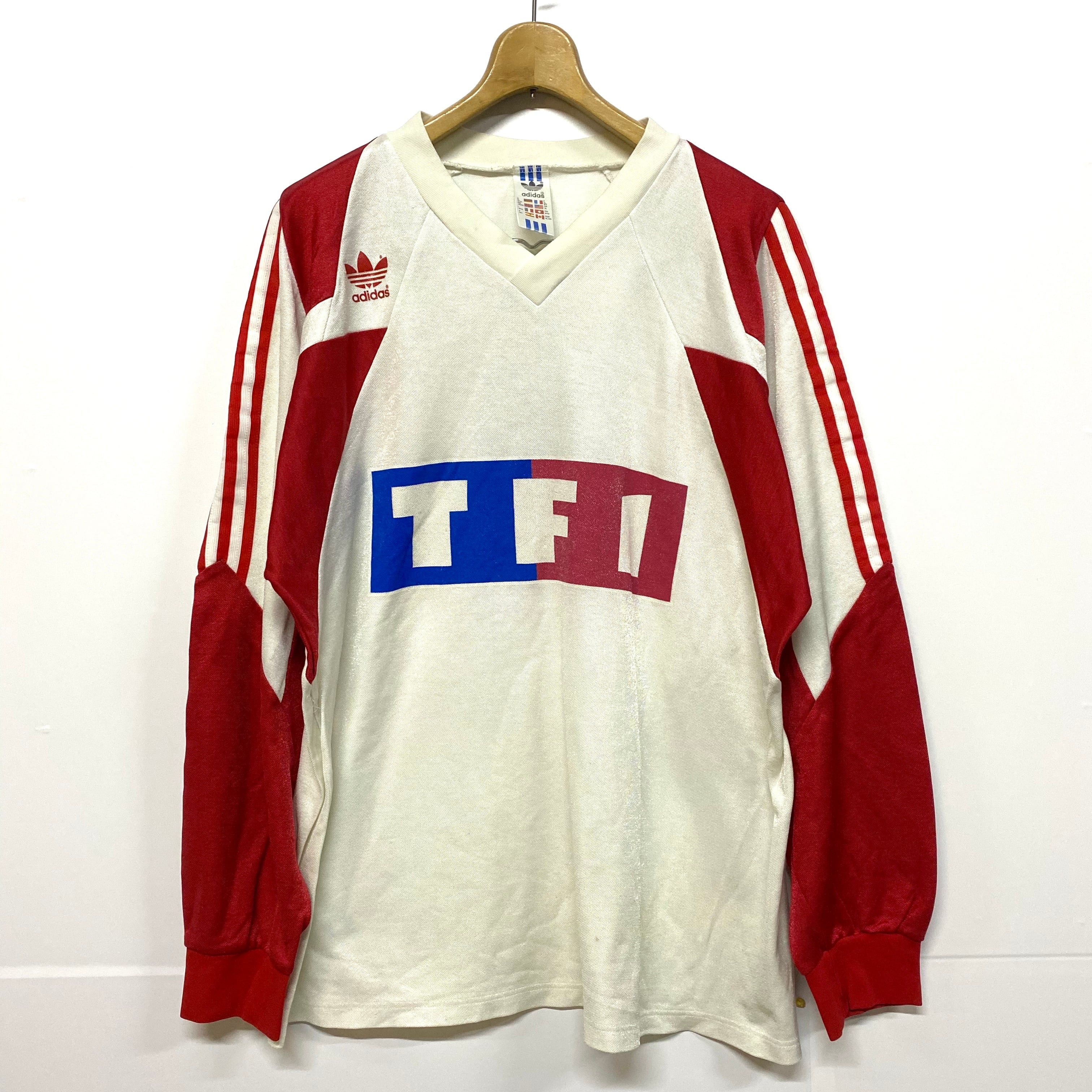 スロベニア製 80~90年代 アディダス adidas ゲームシャツ サッカー ...