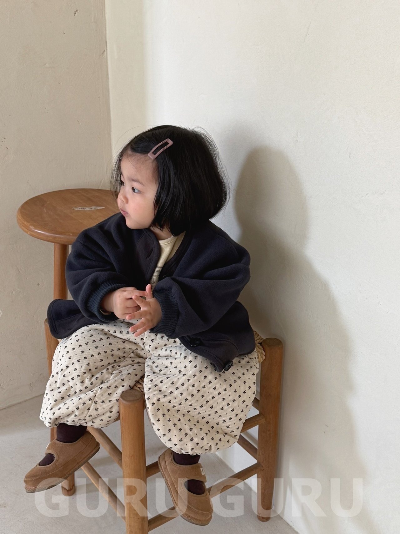 GURUGURU［取寄］flower bonding sausage pants 26winter