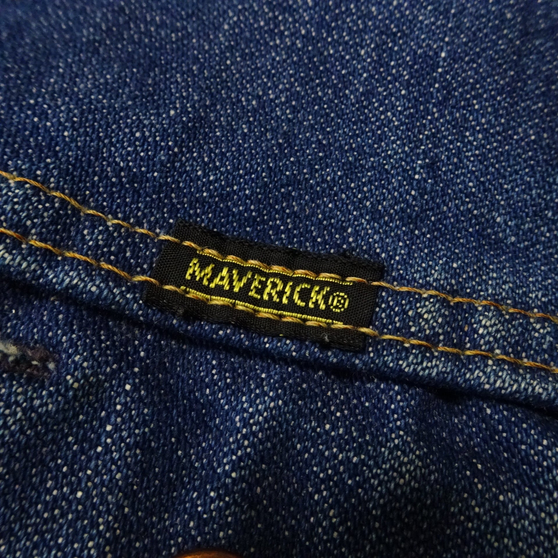 70s Vintage MAVERICK マーベリック デニムジャケット 三角タグ 70s Vintage MAVERICK マーベリック デニムジャケット 三角タグ