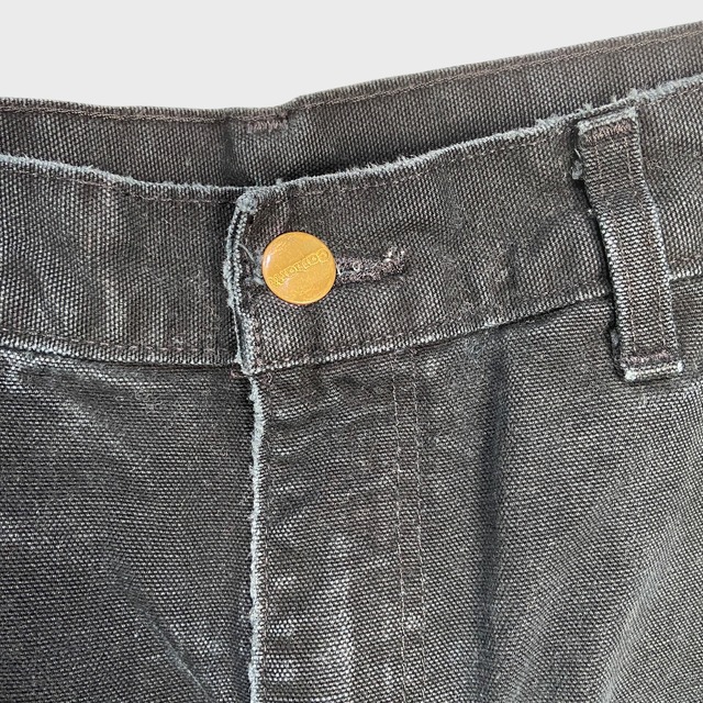 USA製 carhartt カーハート ダブルニーダックペインターパンツ ワークパンツ 黒 W31L32