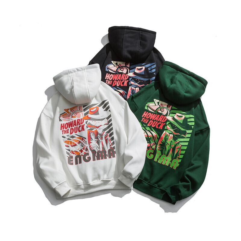 Yidaoヴィンテージ2019冬のファッションブランドのパーカーパーカーに加えて、ベルベットのセーターの男性と女性のカップルのフード付きプルオーバーカジュアルパーカー-アリババ ウィンター 冬物 ビンテージ hip6-161133561938080