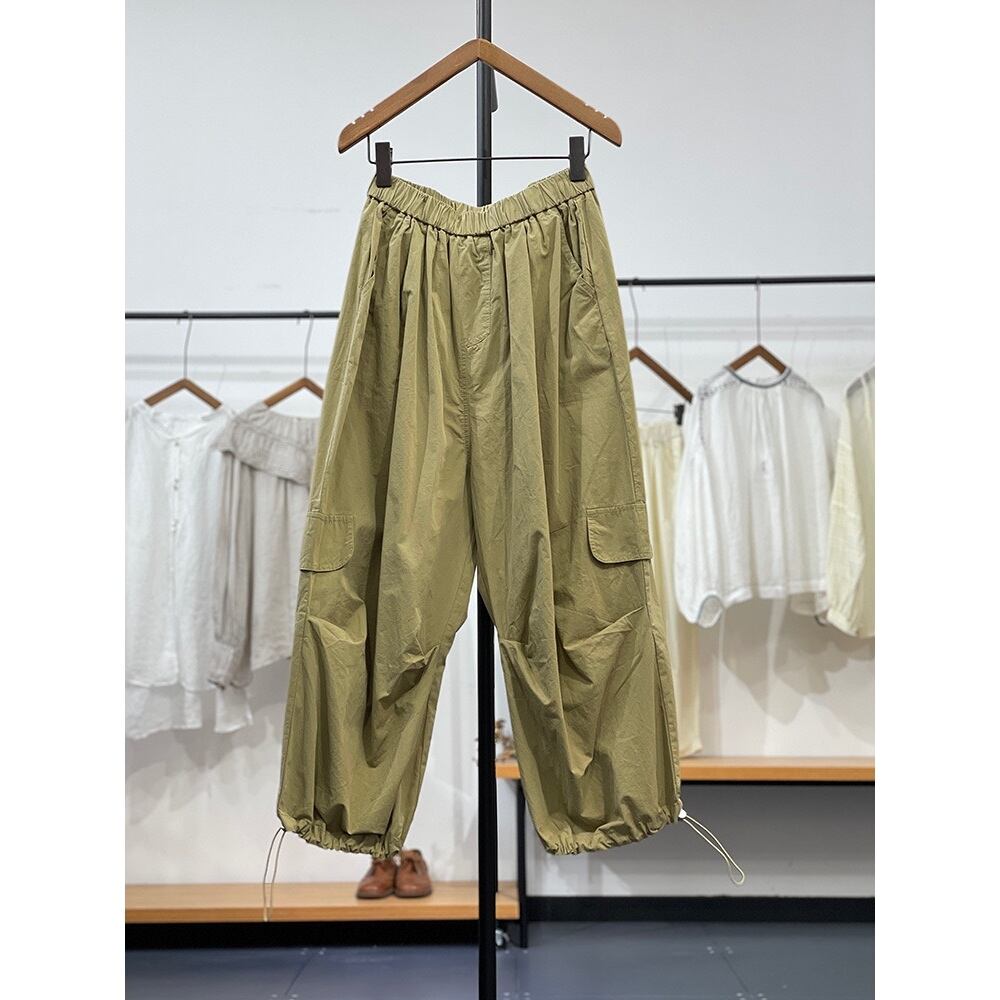 ウエストラバードロストヘムワイドカーゴパンツ〘at0590〙