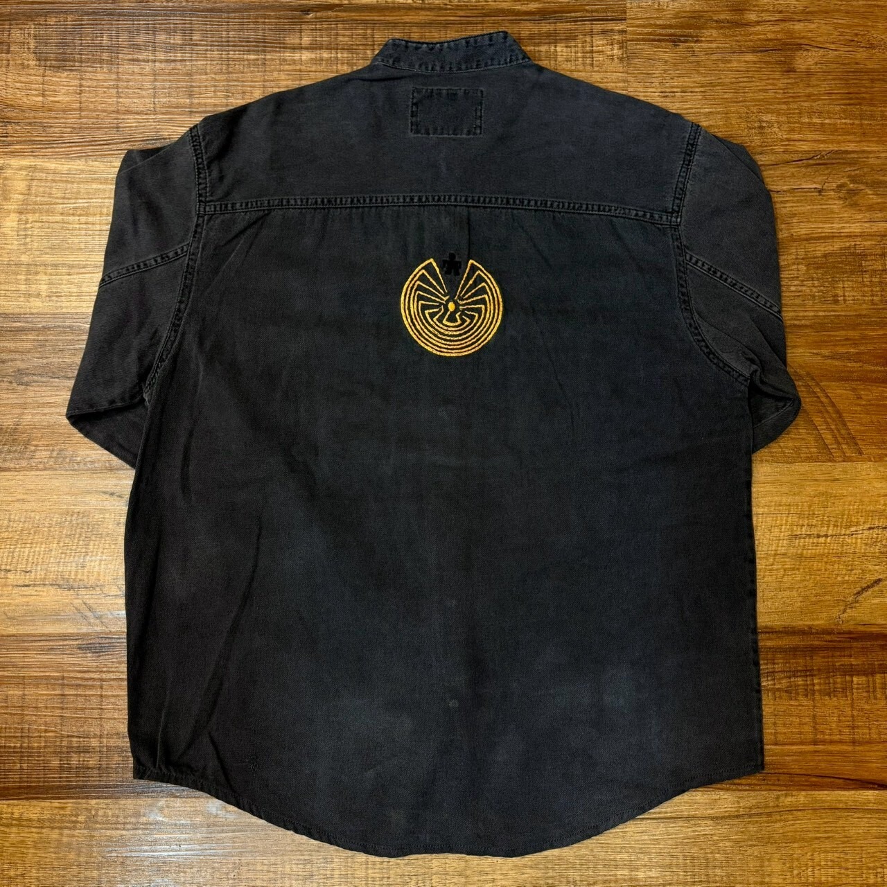 ナスングワム【Nasngwam】Indian motif Denim Shirt　Mサイズ - 5