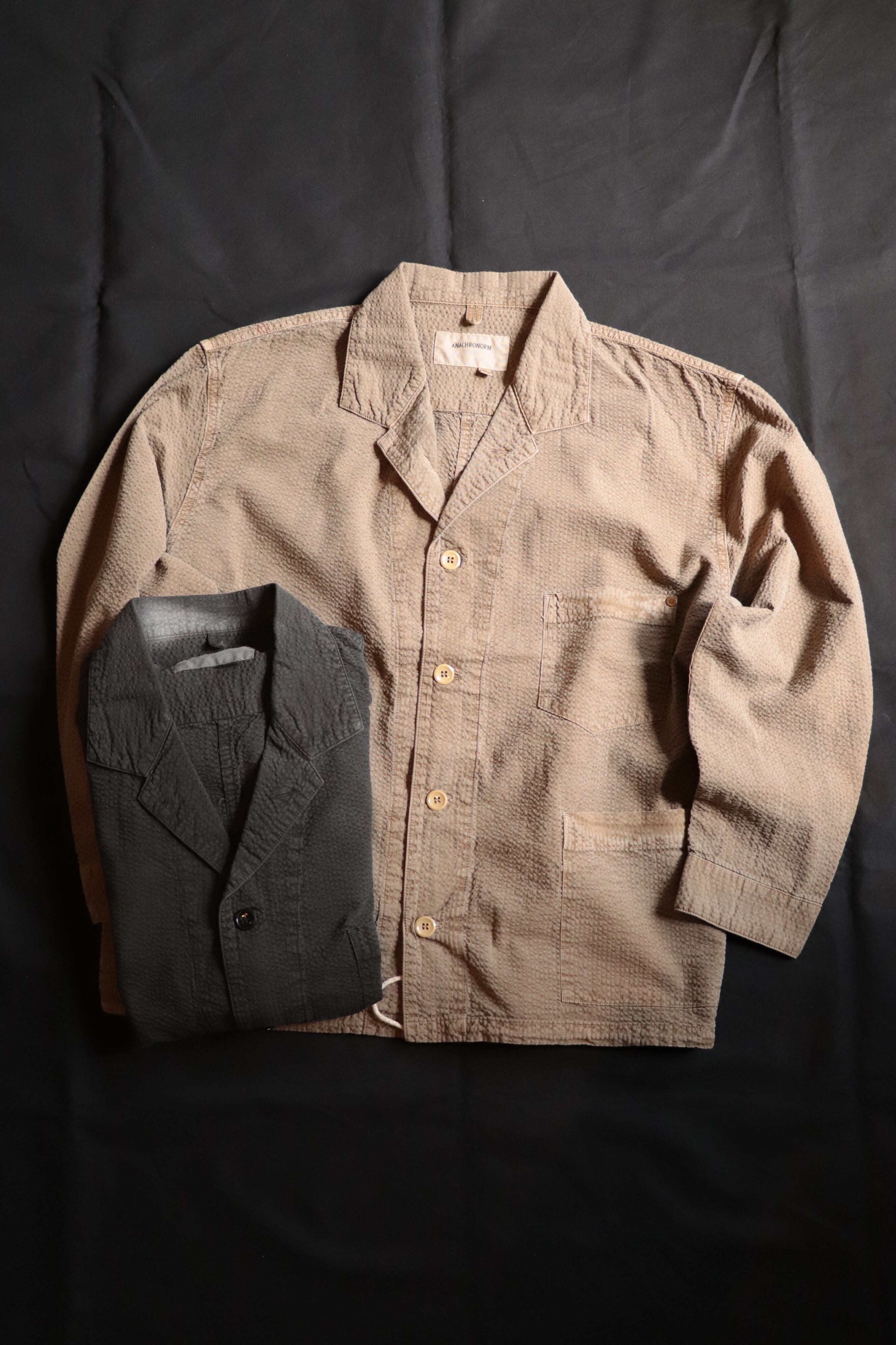 Anachronorm アナクロノーム　ツイルベスト サイズ03 ANACHRONORM/アナクロノーム SUCKER L/S COVERALL SHIRT AN053 | MAMBO