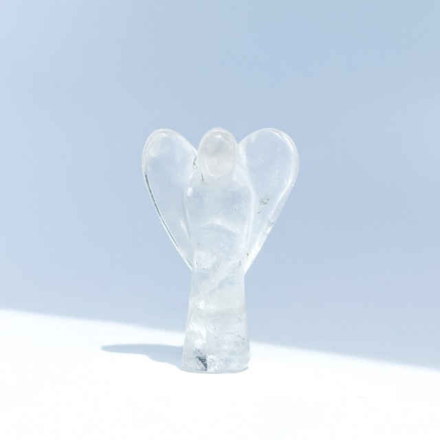クリアクォーツ  ミディアムエンジェル 44◇ Clear Quartz Angel ◇天然石・鉱物・パワーストーン・インテリア