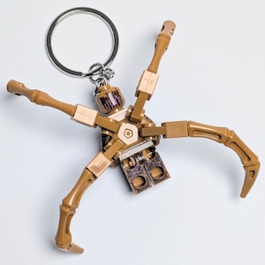 ★ブロックフィギュアキーホルダー★【 Stranger Things / ストレンジャーシングス 】 ヴェクナ / ヘンリー・クリール / ワン / ミスター・ワッツィット 〚アメリカン雑貨 アメトイ〛