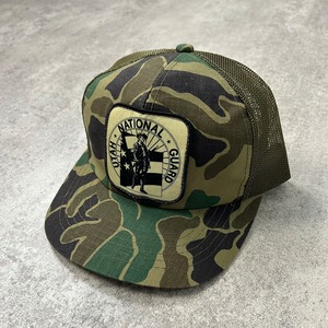 UTAH NATIONAL GUARD MESH HAT SIZE FREE (USED)