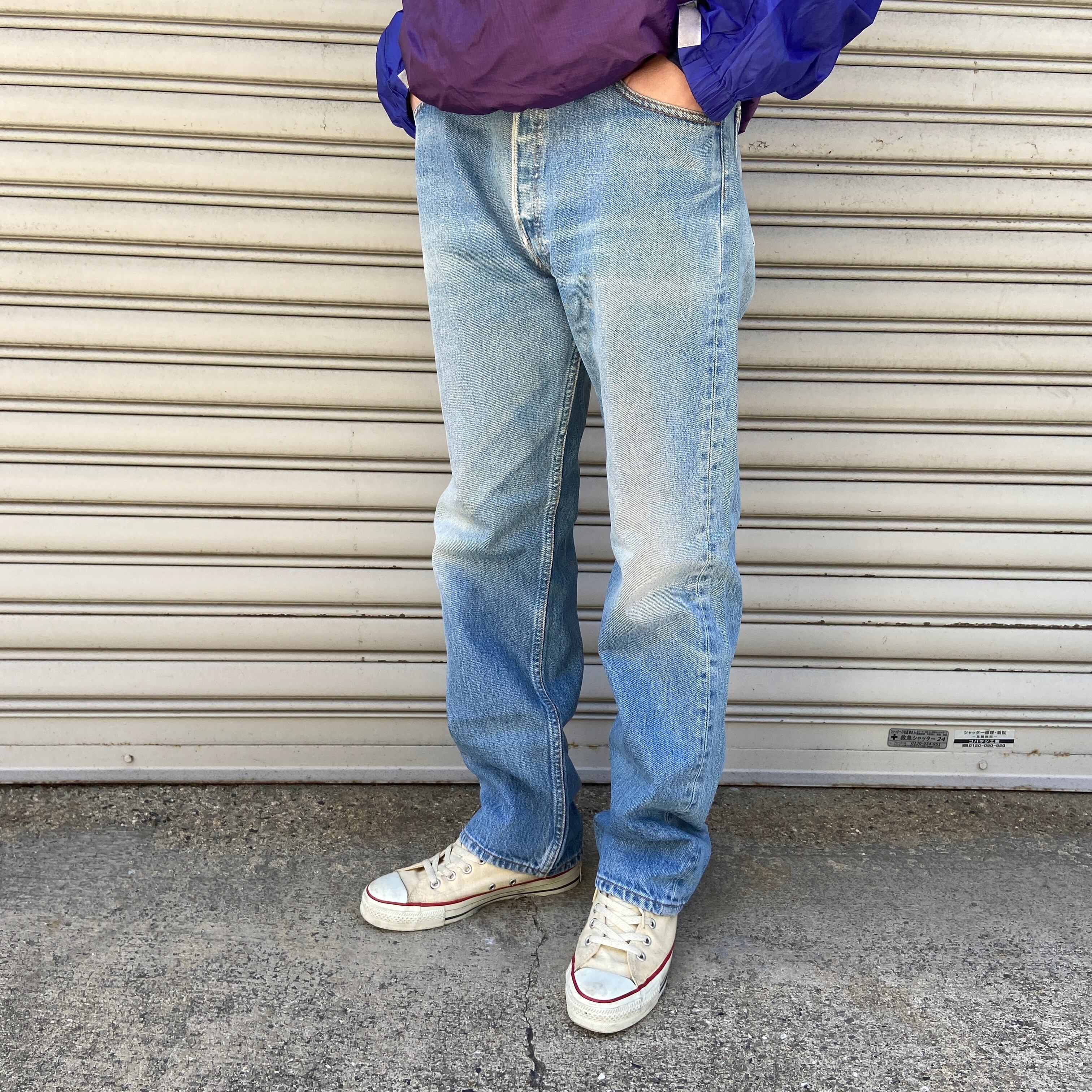 00s Levi's 501 メキシコ製 デニムパンツ アイスブルー W35 | 古着屋 Uan