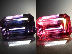 魅惑の”ベキリーブルー” 0.9ct 天然 カラーチェンジ ガーネット