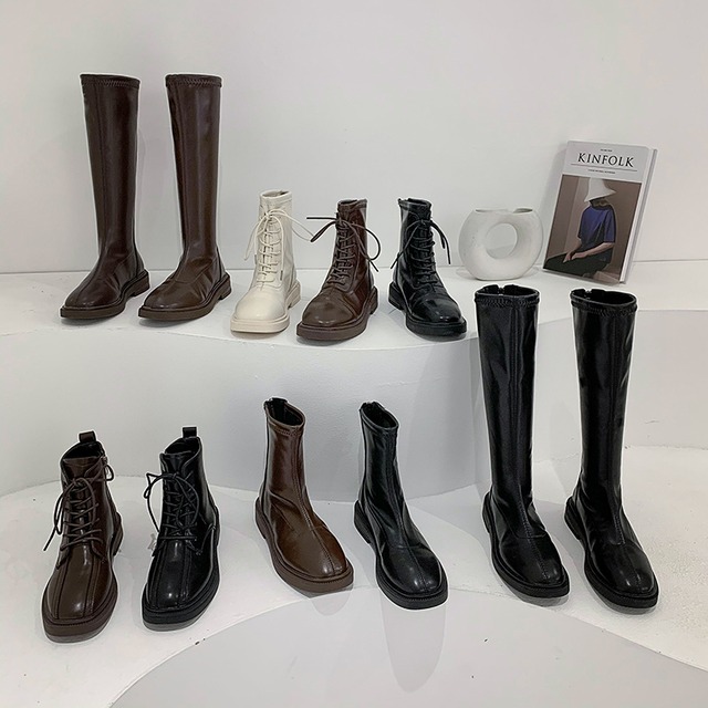 薄手ブーツカジュアルベルベットジッパーレッドショート 靴 シューズ フェイクシューズ40262082642