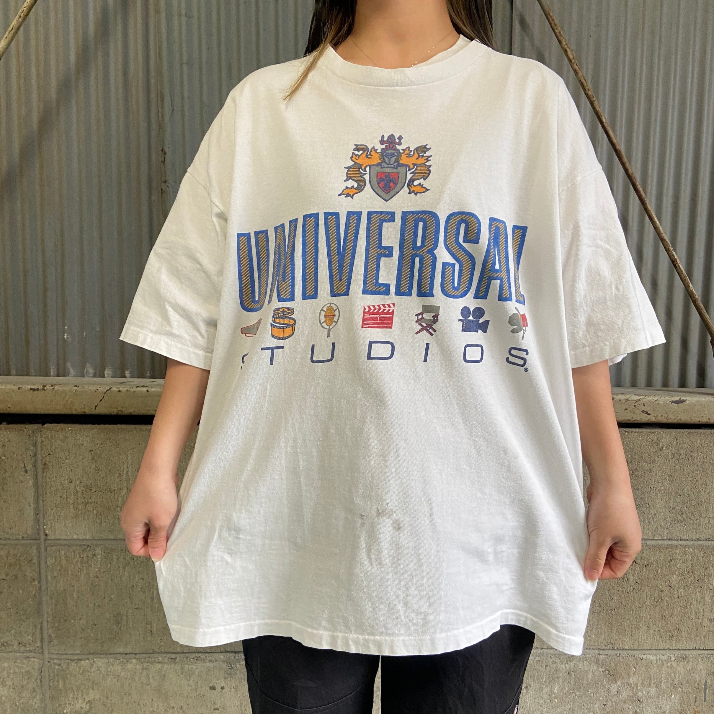 レア90s UNIVERSAL STUDIOS Tシャツ ヴィンテージ USA製 - Tシャツ