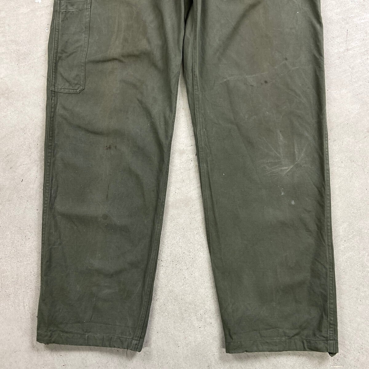 60年代 フランス軍 AIR FORCE メカニックパンツ メンズW32相当 古着