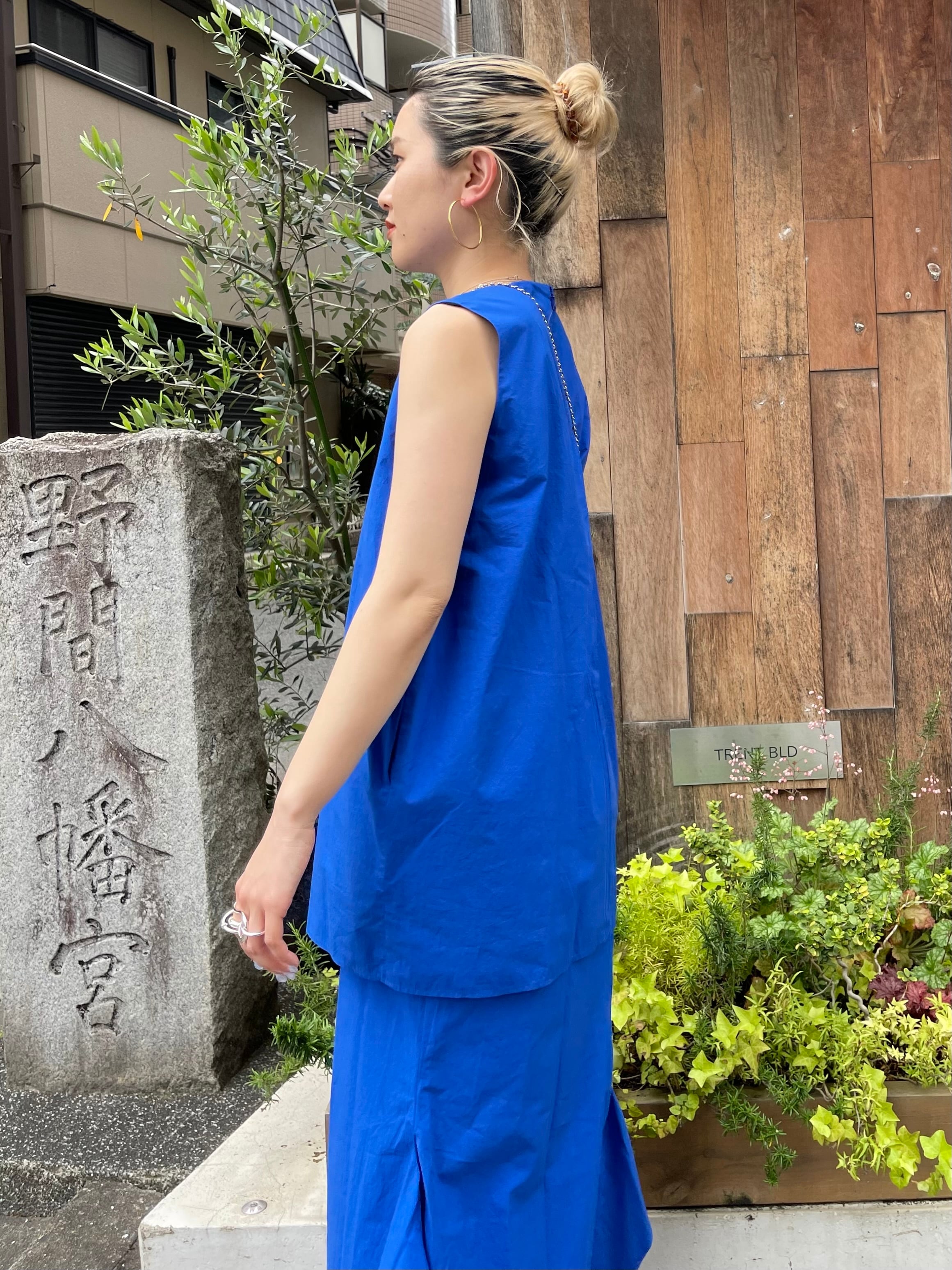 ENFOLD エンフォルド / BOX SQUARE-HEM DRESS | TRENTオンライン  