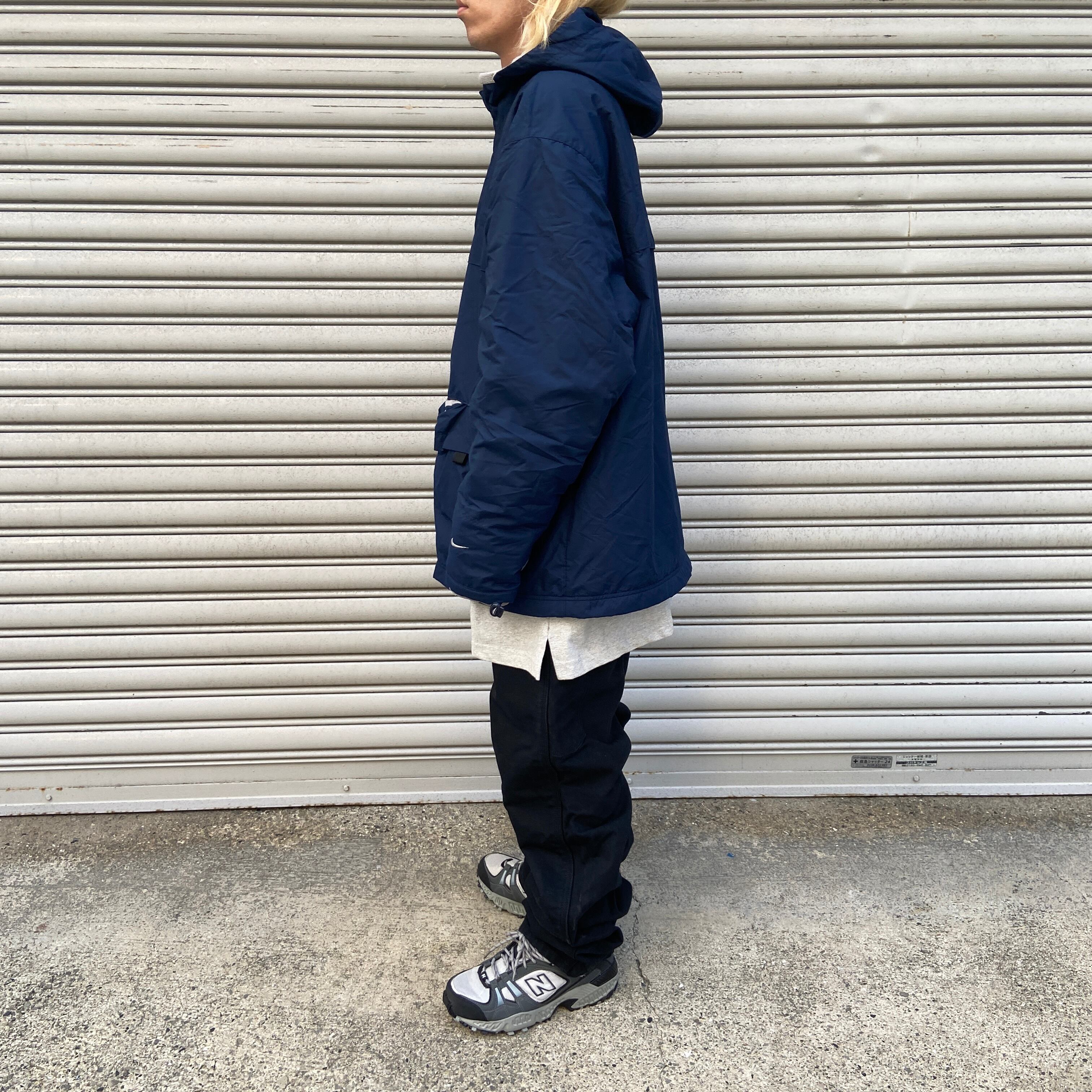 【y2k】00s NIKE nylon anorak Jacket