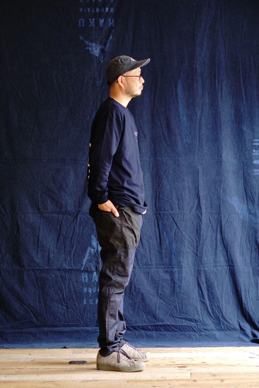 HKS103 NANGA×H.A.K.U HANDSFREE LOWCLOTCH SKINNY | H.A.K.U MOUNTAIN