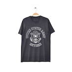 80S USN 米軍 UNITED STATES ARMY RETIRED 退役軍人 ヴィンテージ ミリタリー ロゴプリント Tシャツ メンズM相当 シングル 古着 @BB0573