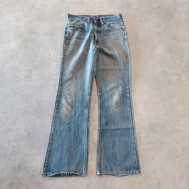 リーバイス517 Levis W29 フレア 青 USA製 70s 16081