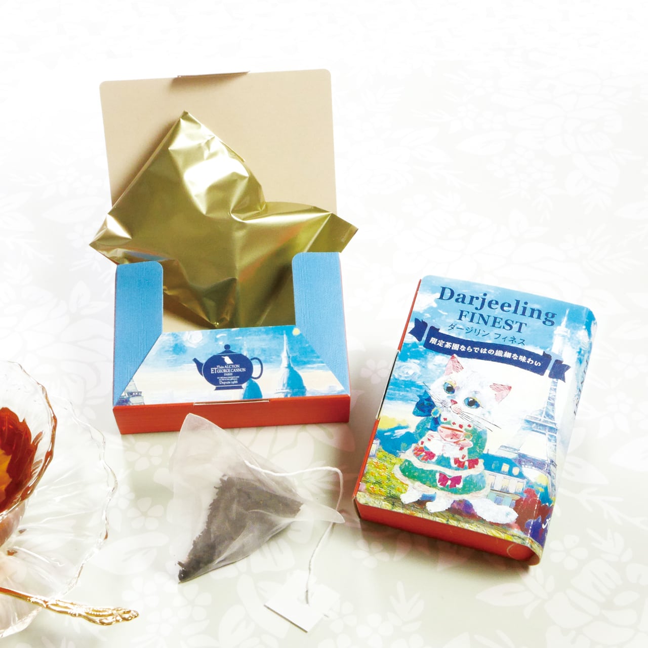 プチギフトにおすすめ★“猫がくれた紅茶時間” ダージリンフィネス