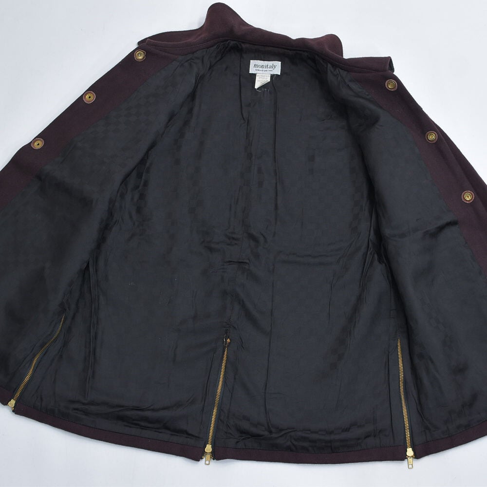 90s USA製 monitaly モニタリー ウールメルトン ハンティングデザイン