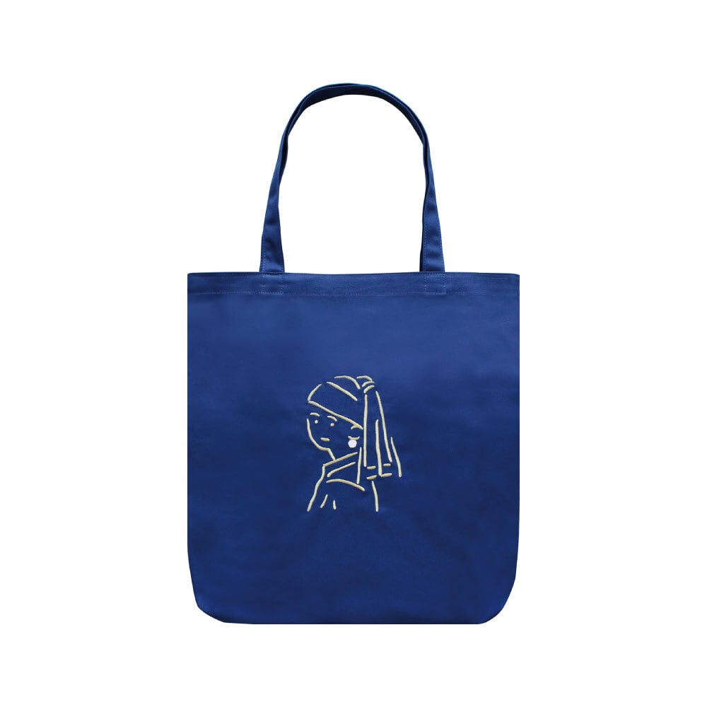刺繍 CANVAS TOTE BAG / フェルメール | TSUGi -made & select-