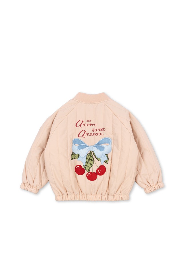 【LAST1/2Yのみ】JUNO BOMBER JACKET CAMEO ROSE【Konges Sloejd  コンゲススロイド】アウター　ボンバージャケット