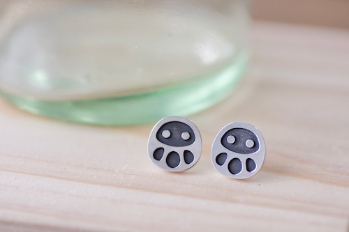 【ORDER】daruma pierced earring SV925 <daruma> / だるまピアス ＜だるま＞