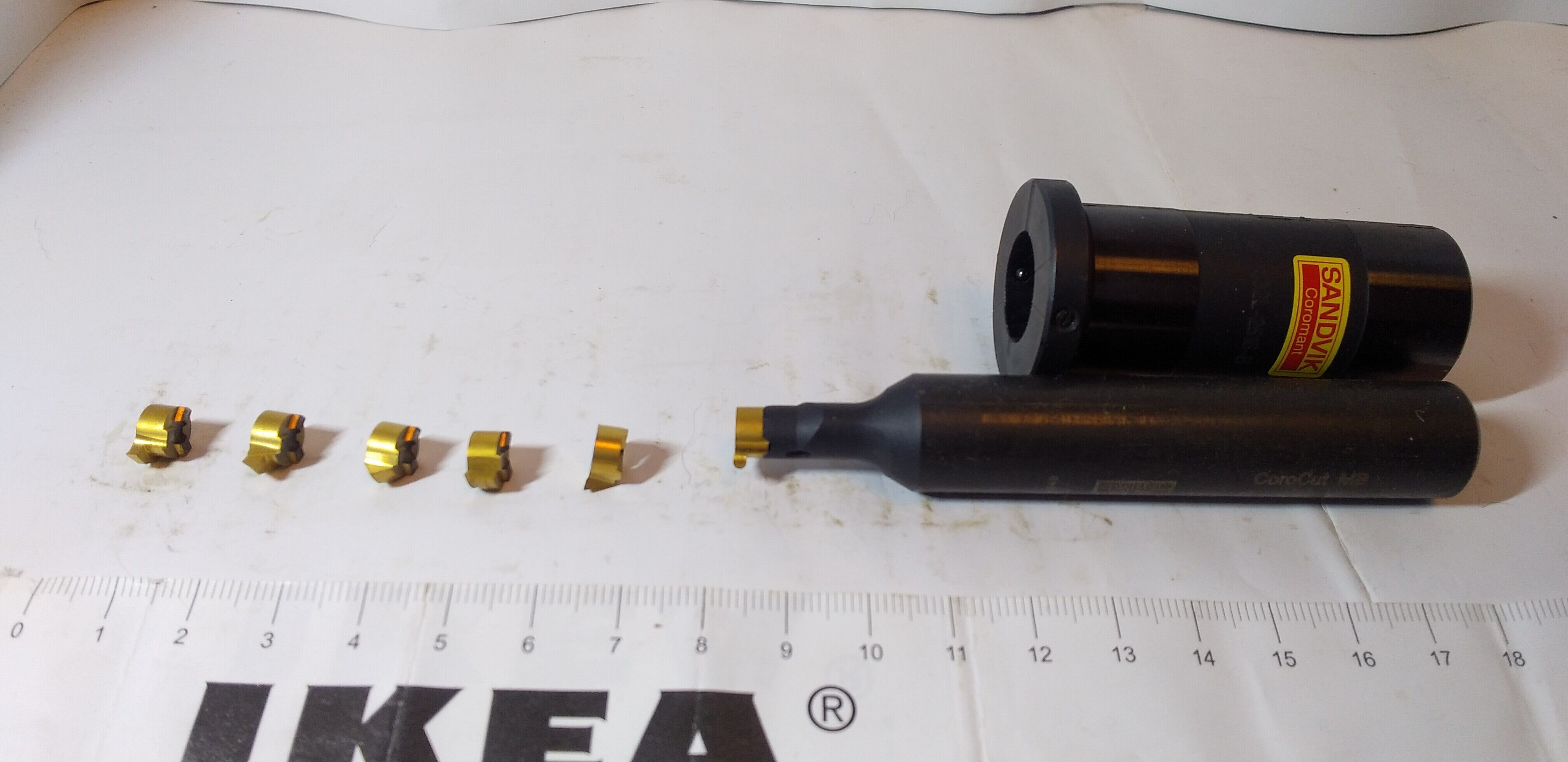 SANDVIK Coromant 内径バイト 超硬チップ セット ② SANDVIK Coromant 内径バイト 超硬チップ セット ②