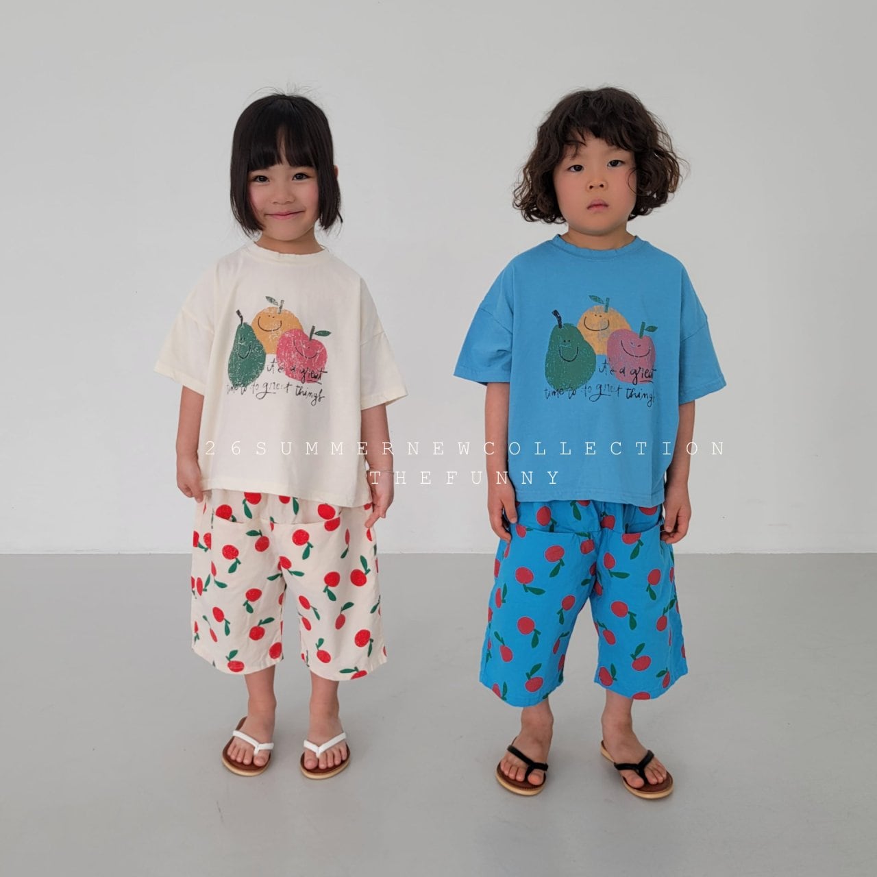 【取寄】thefunny｜fruit tee｜フルーツT｜XS-JM｜kids&jr｜26 summer
