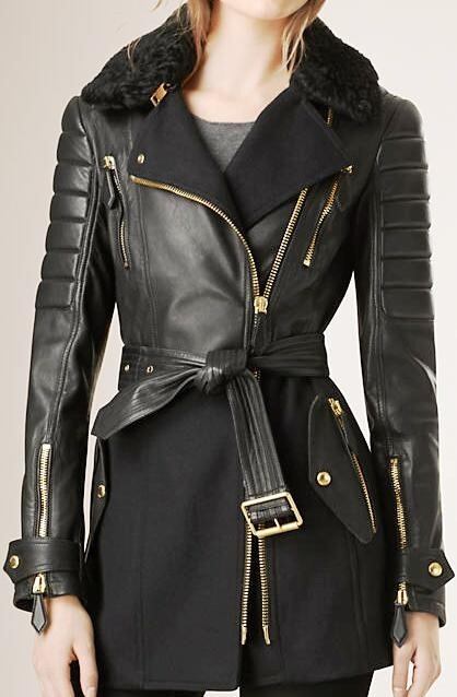 羊革・ファスナーポケット付き羊革トレンチコート Sheep Leather Trench Coat Zip Pocket 羊革・ファスナーポケット付き羊革トレンチコート Sheep Leather