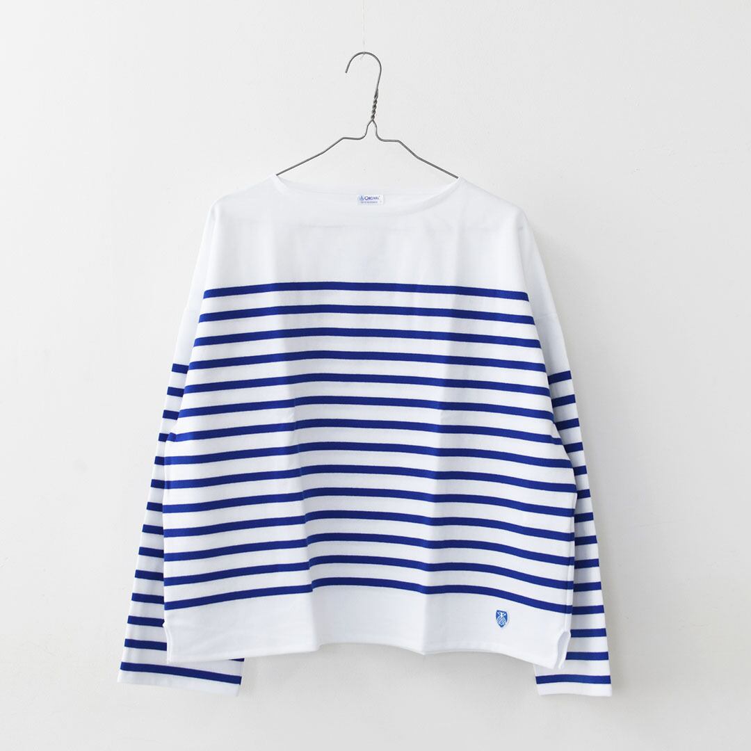ORCIVAL [オーチバル・オーシバル] Rachel Boat Neck Wide Sailor T