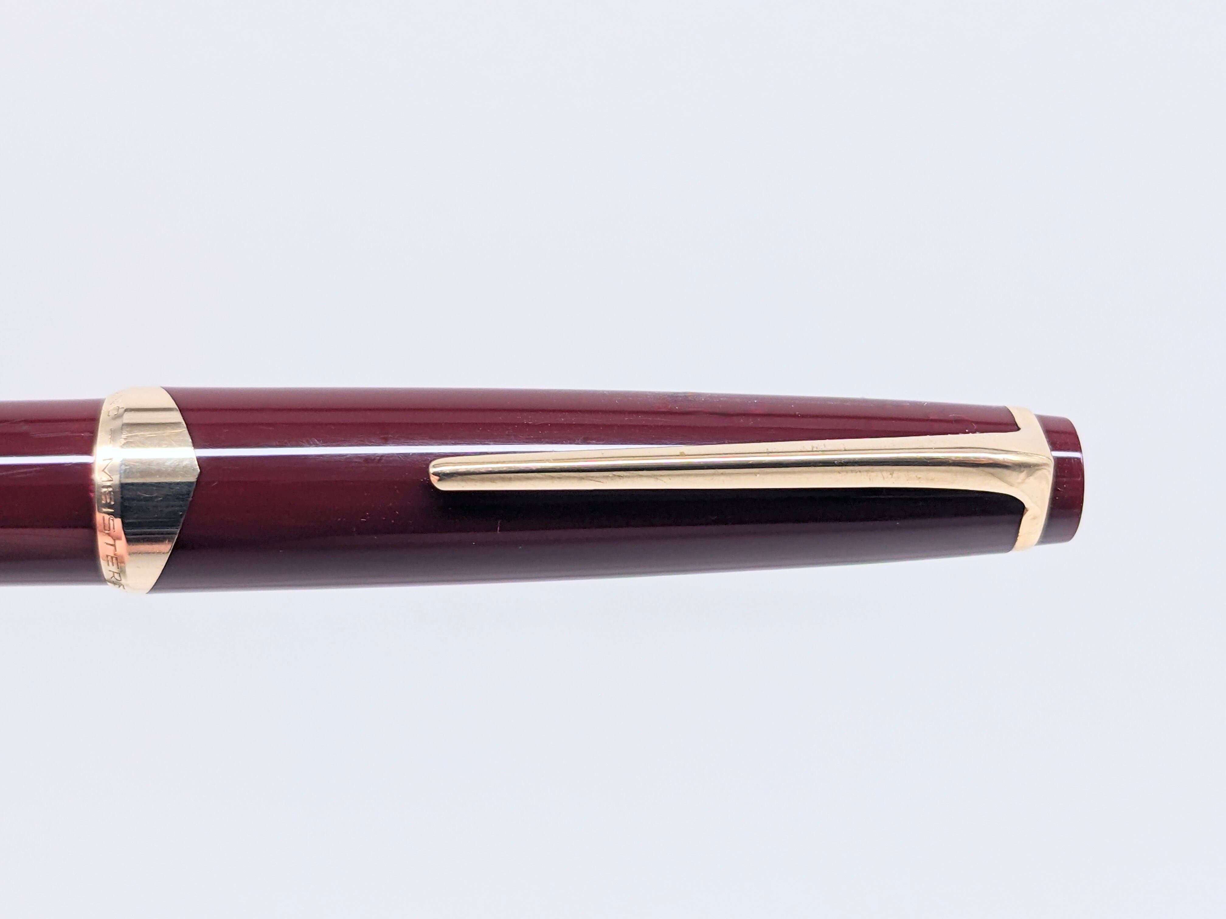 60s モンブラン マイスターシュテュック No 12 ボルドー MONTBLANC