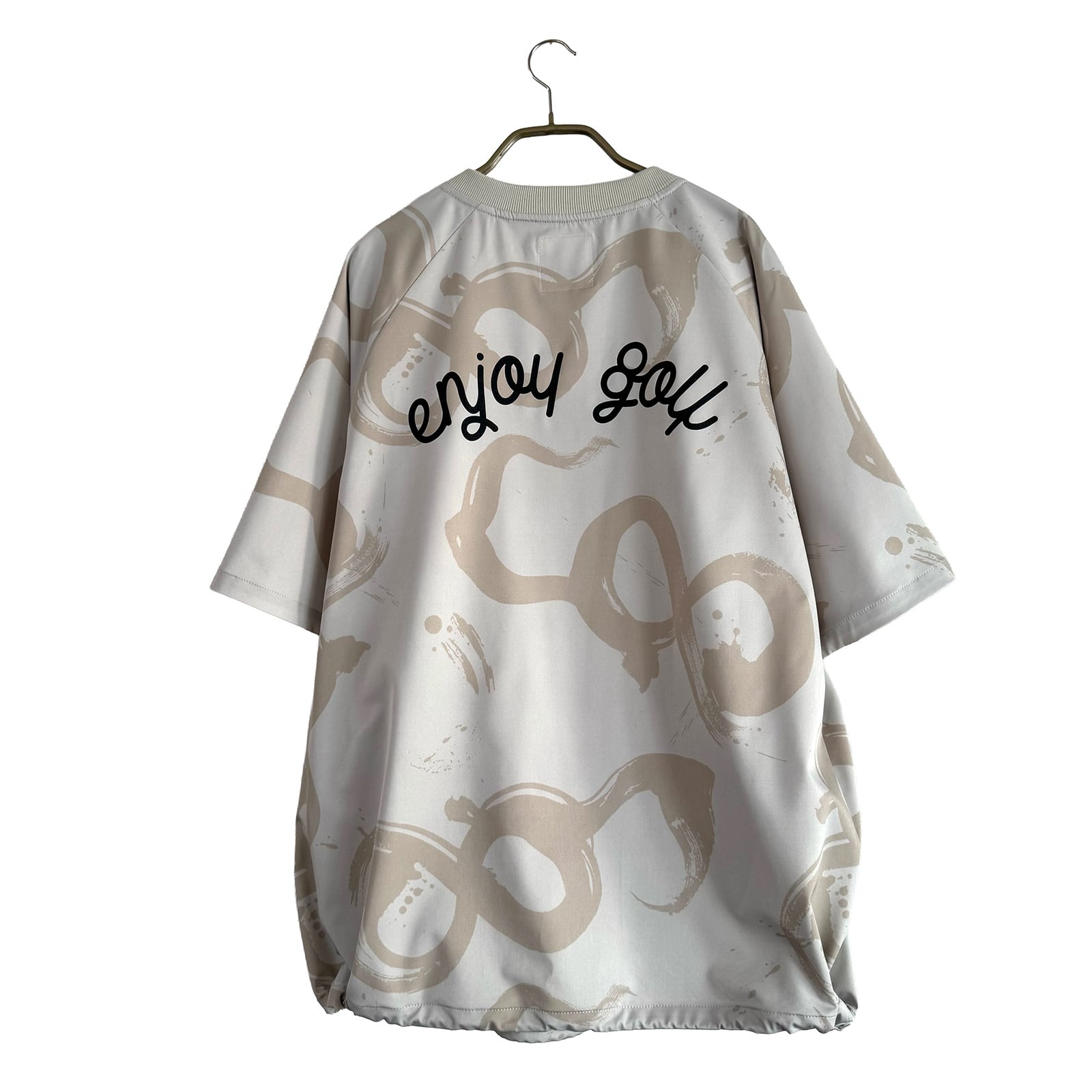 CALLIGRAPHY PATTERN S/S PISTE -IVORY- | 8G SHOOT WEBSTORE