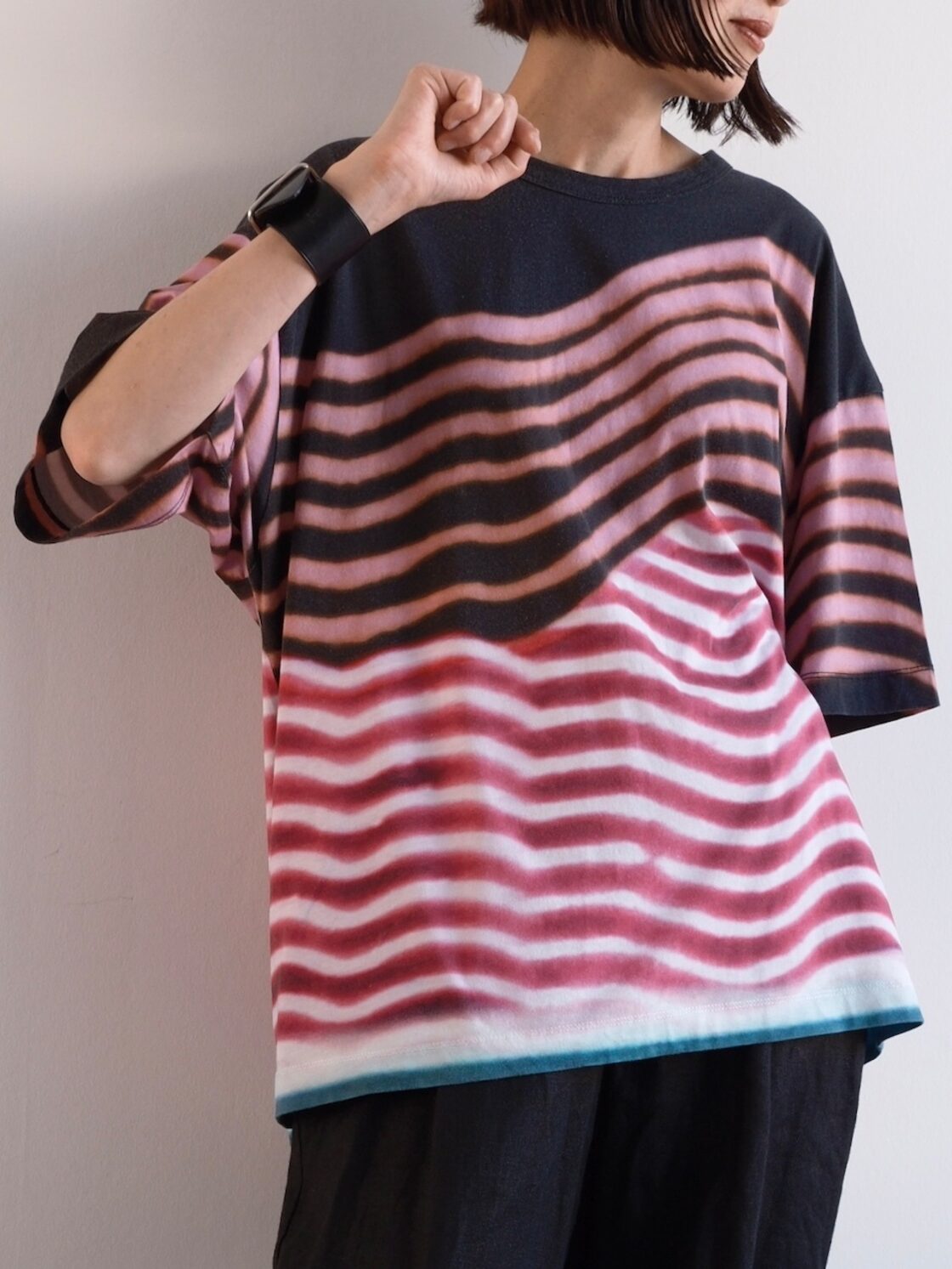 DRIES VAN NOTEN×LEN LYE グラデーション Tシャツ | ヤマダウェブコム