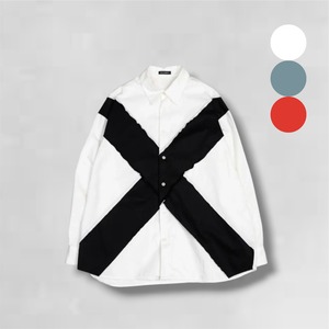 ※予約 CROSS SHIRTS / 3色展開【MILK BOY】